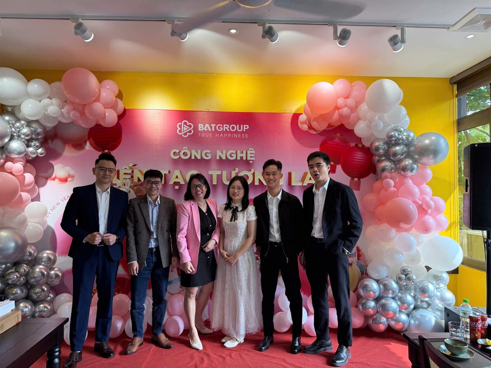 BAT Technology team at a BAT Group event — Technology shaping the future