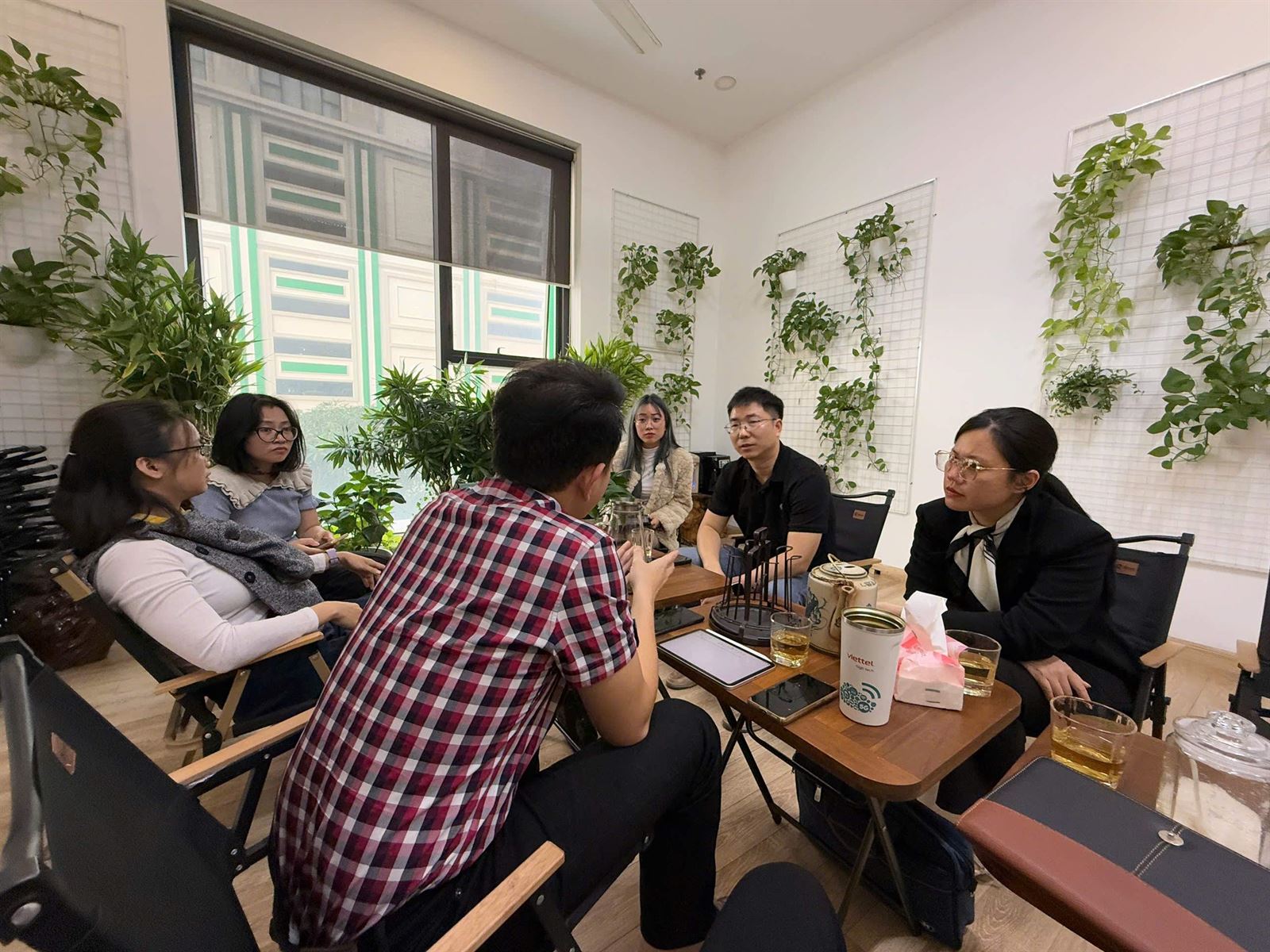 BAT Technology team in a working discussion